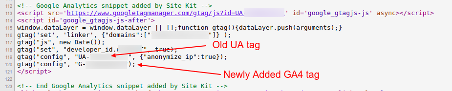 Google Analytics snippet added by Site Kit