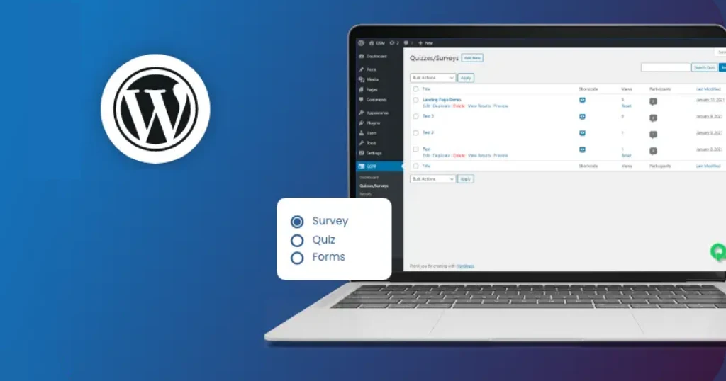 How to Create a Survey in WordPress Using Quiz and Survey Master Plugin