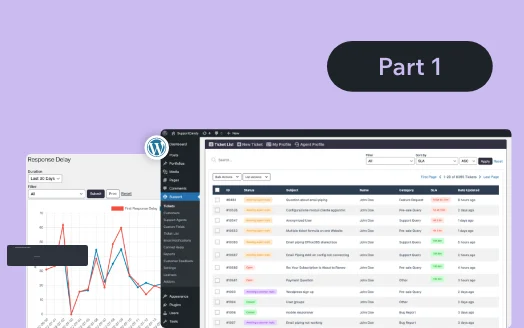 How to integrate a Helpdesk and Customer Support Ticket System in WordPress using SupportCandy (Part 1)