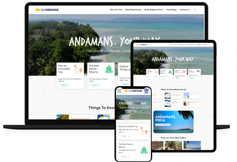 From Shore to Screen: Building a Custom Travel Portal