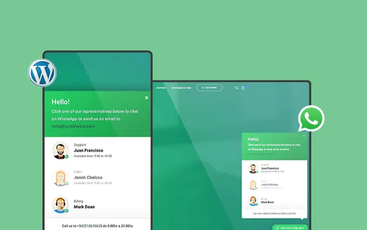 How to Add WhatsApp Chat Widget on a WordPress Website featured image